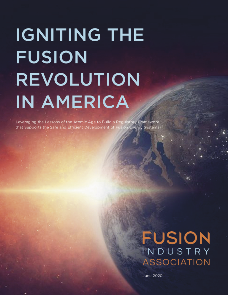 Fusion Regulatory White Paper